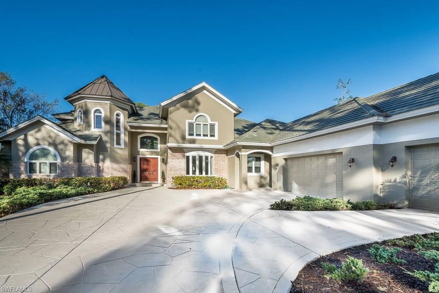 This elegant home is nestled in the heart of Quail Creek.  Sitting on almost a 1 acre lot and a lake front view with western exposure, this home offers it all.  This home was custom built and boasts 5 bedrooms and 5 full baths.  The master suite is located on the first floor and features his and her walk in closets.  The over sized master bathroom includes a separate shower and tub with separate sinks.  The kitchen includes cherry cabinets and granite counter tops.  The home comes equipped with a three zone heating and cooling system. There is storage, storage and more storage.  There are two separate storage rooms in this home along with walk in closets in almost every bedroom.  Even the kitchen features an oversized pantry!  The three car garage includes built in cabinets with ample storage.  No detail has been overlooked in this home and too many features to list.  Schedule a showing today and come see this beautiful one of a kind home!