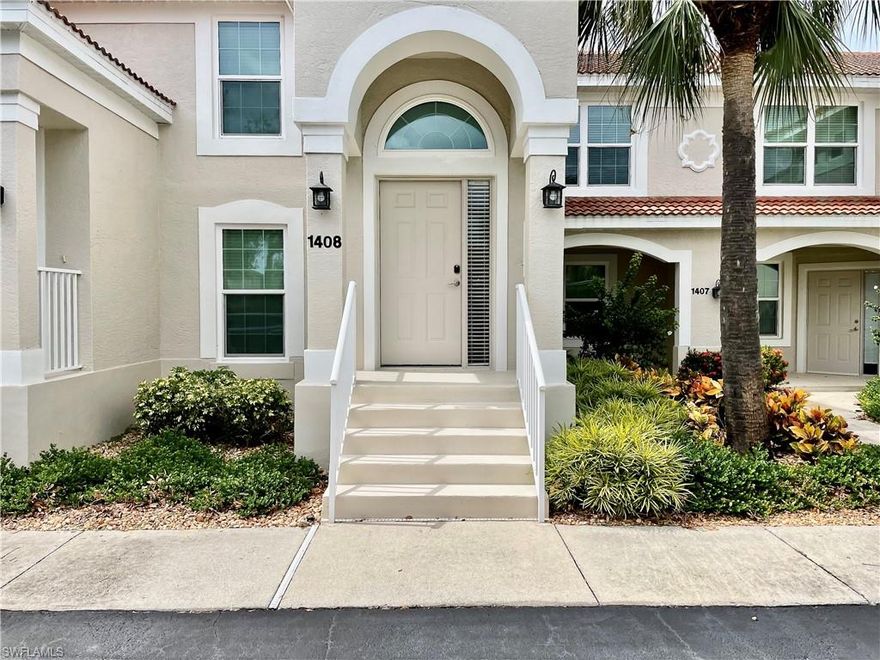 It can be difficult to find a meticulously maintained, tastefully decorated and recently updated condo, in a mature prestigious bundled golf community like Spring Run, but look no further. You will fall in love with this 2nd floor condo overlooking the golf course. It checks all the boxes and shows like a new model. The building received a new roof in 2020 and all new impact windows in 2022. The eat in kitchen with breakfast bar has been updated with new white cabinets, granite counter tops and stainless appliances. The great room has a new hard wood floor. There is new carpet on the stairs and in the guest bedroom. The master bath received a completely new make over with stunning new tile. As a bonus, there is also a finished 10' X 10' air conditioned storage space in the attic above the master closet. The lanai has a tile floor, electric privacy shades and 2 plexiglass sliders to seal out inclement weather durning the colder months. Spring Run is a bundled golf community and offers a very active social calendar, so there's always something to do. The community is conveniently located just minutes away from shopping, restaurants, the airport and beaches.