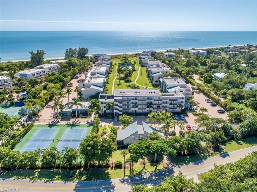 HAVE YOU EVER DREAMED OF OWNING A BEACHFRONT CONDO THAT YOU CAN USE THAT PAYS FOR ITSELF AND THEN SOME? WELL LET ME INTRODUCE YOU TO LOGGERHEAD CAY CONDO UNIT D422. THIS UNIT HAS STEADY BOOKINGS INTO NEXT YEAR. This 2nd floor condo has been remodeled over the years and shows very well. It's a 2 bedroom 2 bath unit that comes TURNKEY! If you decide to lounge around you can relax by the pool or take a few more steps beyond the firepit and step onto the white sandy beaches of Sanibel. While there enjoy shelling which helps create everlasting memories that the Island offers. Close to restaurants and shopping. East end location with top-notch amenities including Large Pool, Landscaped Courtyard, BBQ's, Community Pool, Shuffleboard, and Tennis. Loggerhead Cay Condos allows weekly rentals and is pet-friendly.