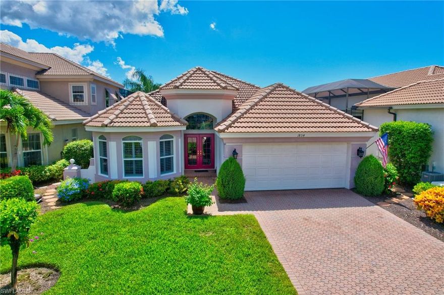 Welcome to your dream home in the picturesque neighborhood of Ivy Pointe, nestled within the prestigious community of Pelican Marsh. The winding paver-covered street, with only 44 homes, sets Ivy Pointe apart with beauty and style. And this immaculate single-family home offers the perfect blend of comfort, view, and tranquility. A NEW ROOF WILL BE INSTALLED ON BUYER'S TIME FRAME.
Upon entering, you'll immediately notice the warm and inviting ambiance. This home boasts two generously sized bedrooms. The den may be utilized as an office, library, or even a guest room. The heart of the home is the expansive family room, with a stunning lanai view of the serene lake, creating a tranquil backdrop that can be enjoyed year-round. The lanai provides a private setting and natural unmatched beauty. 
Pelican Marsh is renowned for its lush greenery, scenic lakes, and top amenities. Residents enjoy access to a championship golf course, tennis courts, fitness facilities, pickleball, bocce ball, and Courtside, the outdoor restaurant that serves lunch and dinner, plus the drinks and meals for Pelican Marsh parties and events. Nearby Mercato provides shopping, Whole Foods, and restaurants.