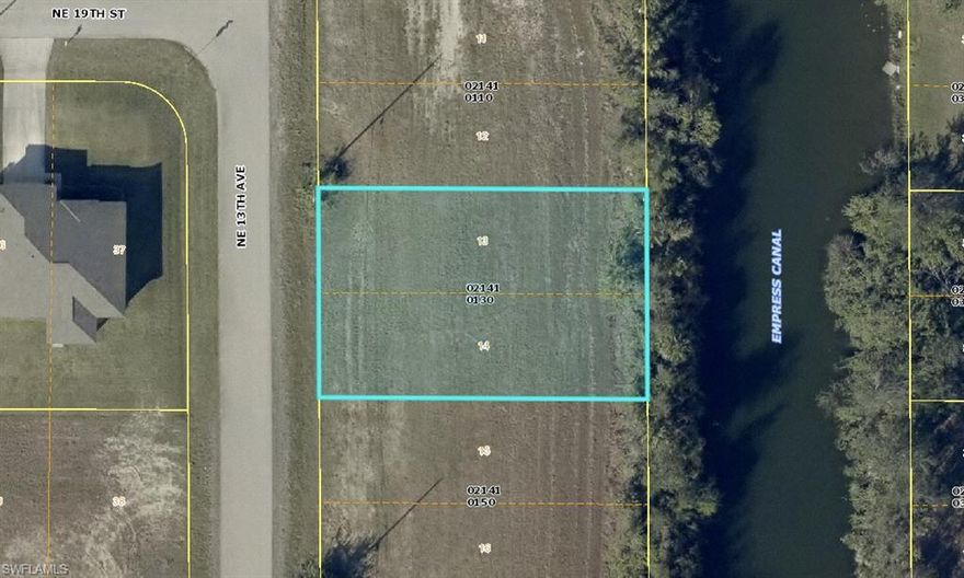 Build your perfect home and enjoy beautiful sunsets! This 1/4 acre property can accommodate almost any dream floor plan.