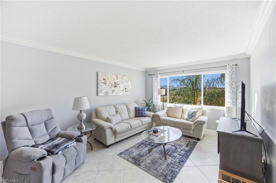 Fully Remodeled 2 Bedroom, 2 Bathroom. Fully/Turnkey Furnished with Fully equipped kichen. Washer and dryer in unit. Unit features beautiful view of lake, and amenities. Amenities feature Community Pool/Spa, Pickleball and tennis courts, bocce, grilling areas, ETC. In prime location between Naples and Marco island. Close proximity to everything Naples/Marco has to offer, Restaurants, beaches, shopping, medical facilities etc.