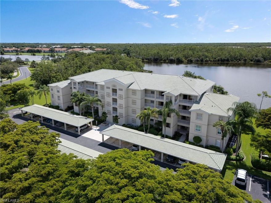 Welcome to the Florida lifestyle you've been dreaming of. Nestled within the prestigious Legends Golf and Country Club, this stunning turnkey condo offers everything you need to start living your best life from day one — including GOLF MEMBERSHIP. Step inside this beautifully appointed second-floor unit (elevator access available) and feel instantly at home. The bright, open-concept layout flows effortlessly from the kitchen — featuring sleek stainless steel appliances and a charming dining nook — into the spacious dining and living areas, perfect for entertaining or simply unwinding. Two split bedrooms ensure privacy for you and your guests, while the screened lanai invites you to sip your morning coffee to the serene sounds of the lake just beyond. Storage is never an issue — a large private storage room outside the unit keeps all your golf clubs, beach gear, and more neatly tucked away and ready for adventure. Beyond your front door, Legends delivers resort-style living with a gorgeous pool, multiple dining options including the poolside Sunset Grill and Pub, a fully equipped fitness center, tennis, pickleball, and a vibrant social community. And the location? Unbeatable. You're just minutes from world-class Gulf Coast beaches, spring training baseball, premier shopping and dining, and RSW International Airport for effortless travel. Turnkey. Move-in ready. Truly exceptional. This is Florida living at its finest.