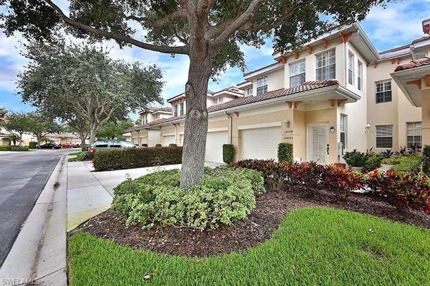 This beautifully appointed first-floor coach home in the gated Bridgewater Bay community offers 2 bedrooms, 2 full baths, and a den, with serene lake views. Bright, open, and impeccably decorated, the residence features granite countertops and elegant porcelain flooring. Located in the heart of North Naples off Orange Blossom Road, this home is in a prime rental location. Bridgewater Bay is a private, gated community set within 131 acres of preserves, 12 scenic lakes, and lush landscaping. Residents enjoy resort-style amenities, including a pool, spa, lap pool, fitness center, tennis, and bocce courts. With shopping, dining, and the beach just five miles away, this home offers the perfect blend of relaxation and convenience for Florida living. ***Information contained herein deemed reliable but not guaranteed***