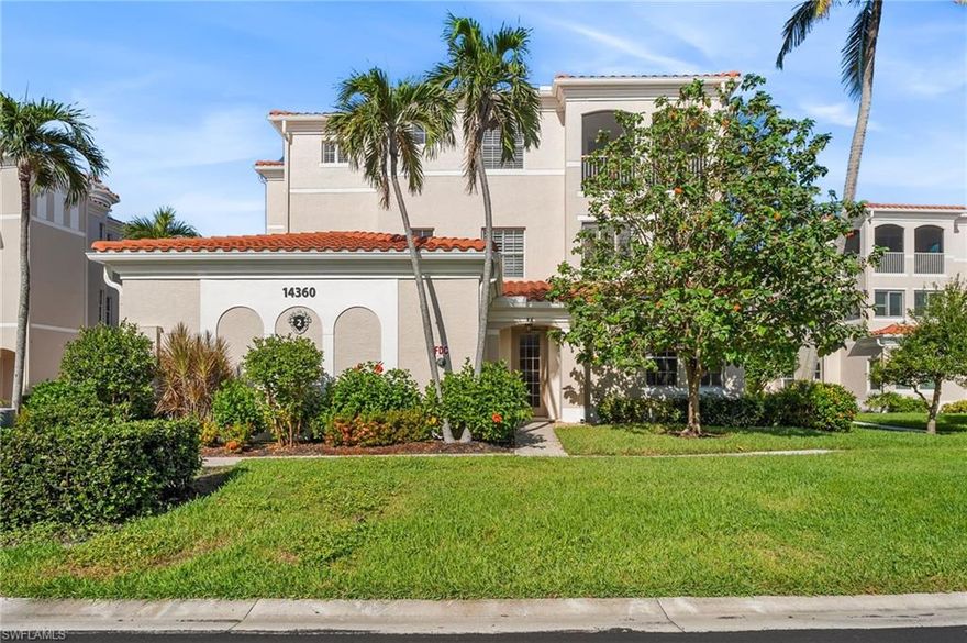 Experience paradise living at its best in this 3 bed/2 bath 1st floor condo.  Harbour Links is a quaint neighborhood within the premier community of Gulf Harbour Yacht & CC. Beautiful open floor plan with porcelain tile throughout, granite countertops, SS appliances, recent interior paint, & plantation shutters.  The primary suite has a large walk-in closet, separate soaking tub, shower, granite countertop and dual sinks.  Lovely screened-in lanai overlooking the 10th tee box, 2 car garage and short walk to the community pool. (Club amenities requires private membership).  Near great shopping, dining, medical facilities, churches, RSW airport and Ft. Myers, Sanibel and Captiva beaches!  This unit is furnished and move-in ready. Make an appointment today!! (Be sure to watch the attached video).