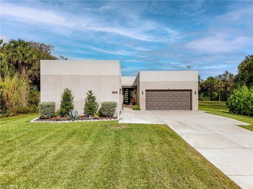 Discover a one-of-a-kind contemporary estate in a prime Naples location off Collier Blvd (951), offering privacy, space, and modern elegance with no HOA and no flood zone. Built in 2022 and set on an expansive 1.14-acre lot, this exceptional residence features 2,958 square feet of living area (4,276 total), with 3 bedrooms, 4 full bathrooms, a dedicated media room with surround sound, and a private home office.
Designed with upscale living in mind, the home showcases high-end finishes throughout, including a spacious eat-in kitchen and dining area with quartz countertops, a large center island, and sleek contemporary cabinetry—perfect for entertaining or everyday luxury. The open layout flows seamlessly into the living spaces, filled with natural light and refined architectural details.
The owner’s suite is a true retreat, offering generous space, his-and-hers walk-in closets, and a beautifully appointed spa-style bathroom. Step outside to enjoy the Florida lifestyle on the large covered patio, overlooking a heated pool and spa. Just inside from the patio, an indoor steam shower adds a spa-like touch, ideal for relaxing after a swim or workout.
Additional highlights include a whole-house reverse osmosis system, professionally maintained landscaping, and a spacious 4-car garage—perfect for vehicles, toys, or a workshop. The seller is highly motivated and will consider all reasonable offers, presenting a rare opportunity to own a luxury contemporary home in one of Naples’ most desirable non-HOA locations.