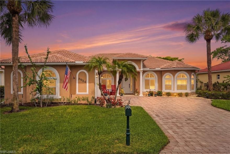 Welcome to an exceptional residence where refined elegance meets thoughtful comfort in the desirable community of Forest Park in Naples. This beautifully appointed  3-BEDROOM PLUS DEN, 2-bathroom single-family home offers a harmonious blend of modern upgrades and timeless design, creating a warm and sophisticated retreat.

From the moment you arrive, the home’s graceful façade, enhanced by ALL-NEW lush landscaping and a spacious driveway, sets an inviting tone. Inside, freshly painted interiors are complemented by abundant natural light filtering through plantation shutters and newly installed silhouette shades, creating an ambiance that is both serene and stylish.

At the heart of the home lies a COMPLETELY REMODELED KITCHEN (2025), designed to impress with solid wood, soft-close Shaker cabinetry—accented with elegant rain glass fronts—and a full suite of BRAND-NEW STAINLESS STEEL APPLIANCES, including a Bosch dishwasher. This space effortlessly flows into the main living areas, ideal for both everyday living and entertaining.

The private owner’s retreat and guest accommodations are enhanced with luxurious vinyl plank flooring (2024), offering both beauty and durability. The guest bathroom has been tastefully renovated (2024) with a sleek NEW WALK-IN shower, reflecting a spa-inspired aesthetic.

Step outside to your own private oasis, where a sparkling pool is enclosed by all-new screens (2024), and complemented by a brand-new Hot Springs saltwater spa (2024)—perfect for relaxation or entertaining under the Florida sun. Hurricane-impact front windows (2024), Storm Smart hurricane shades for the lanai and entry, and a new hurricane-rated garage door provide peace of mind and added protection.

Additional upgrades include a NEW LENNOX HVAC system (2024), a NEW  fire-rated garage passage door with combination lock, and a  NEW CUSTOM-BUILT DEN featuring a beautifully crafted workspace with desk, cabinetry, and distinctive bamboo glass doors—ideal for a home office or creative studio.

Ideally located just minutes from the vibrant heart of downtown Naples, residents enjoy effortless access to world-class dining, boutique shopping, and charming coastal attractions, including Fifth Avenue South and Third Street South. The home is also conveniently situated near  schools and nearby community parks, offering wonderful opportunities for outdoor recreation, leisure, and an active lifestyle.

Every detail of this residence has been thoughtfully curated to offer comfort, style, and security. This is more than a home—it is an elegant sanctuary, ready to welcome its next discerning owner.