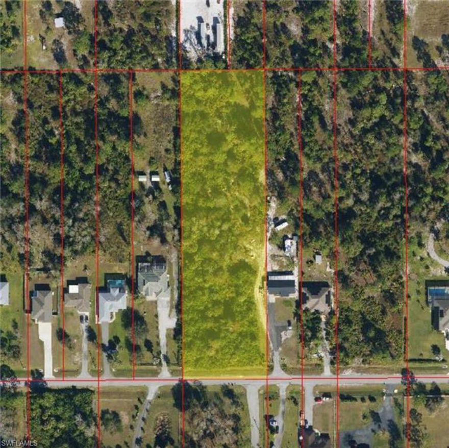 Rare opportunity to own 2.73 acres in Golden Gate Estates, one of Naples’ fast-growing acreage communities. This spacious parcel offers the perfect setting to build a custom home, private estate, or homestead-style property with plenty of room for animals, gardens, workshops, RVs, or recreational toys. With no HOA restrictions, enjoy the freedom to design your property to fit your lifestyle.

Conveniently located near Everglades Blvd N and Oil Well Rd, the property offers easy access to shopping, dining, schools, and everyday amenities while maintaining the peaceful rural character that makes Golden Gate Estates acreage properties so desirable. The beautiful beaches of Naples, world-class dining, and entertainment are all within driving distance, giving you the best balance of privacy and accessibility.

Whether you're looking to build your dream home, or invest in Naples land, this property offers exceptional potential.