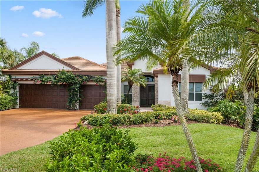 Situated on an oversized lot, with room to add guest house. Nestled between the Gulf of Mexico and Naples Bay, you'll find this fully remodeled 4 bedrooms +den, 3 1/2 baths, 3 car garage completely ready for your Neapolitan Dream! Reenvisioned single story floor plan is elegant yet functional. Offering dual offices for the modern family. Formal living room, outdoor dining area, family room, kitchen with breakfast nook overlooking pool. Exceptional sized master bedroom opens up to your alluring master bath with custom stonework, multi jetted shower & soaking tub. Southern rear exposure, large pool, jacuzzi, and privacy fenced back yard. Stunning outdoor kitchen, large covered lanai as well as retractable awnings make it perfect for entertaining or sunbathing. Exuding comfort and luxury with refined, beautiful new finishes including bamboo floors, custom cabinetry in kitchen, baths and closets. Onyx throughout this gorgeous home. Viking appliance package with gas stove. Modern, stylish new doors, hardware, lighting and plumbing. New mechanicals, electrical, hurricane windows, hurricane roof. Steps to beach and 5th Ave. Golf cart offered separately.