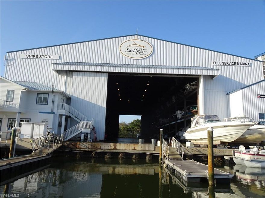 # 111 RARE OPPORTUNITY TO OWN FIRST FLOOR RACK AT SNOOK BIGHT MARINA ON FORT MYERS BEACH. ONLY ONE ON THE MARKET ON FIRST LEVEL. CAN ACCOMODATE LARGE VESSEL UP TO 40 FT IN LENGTH. VERY LARGE FORKLIFT, ENGINE FLUSHES, SHIPS STORE, DIESEL AND GAS, RESTUARANT, POOL, SHOWERS, LAUNDRY. LOCATED MID ISLAND, GULF ACCESS TO THE NORTH AND SOUTH. VERY FRIENDLY STAFF. PEACE OF MIND DURING HURRICANE SEASON. CAN KEEP BOAT IN WATER IN SLIP WHEN AVAILABLE. SERVICE FACILITY, WOLCOTT MARINE.
LENGTH: 40 FT  WIDTH: 14FT  HEIGHT: 16FT. PROTECT YOUR VALUABLE INVESTMENT...RIGHT ACCROSS THE STREET FROM THE GULF WITH PUBLIX SUPERMARKET IN FRONT.
RACK # 111, BOTTOM LEVEL