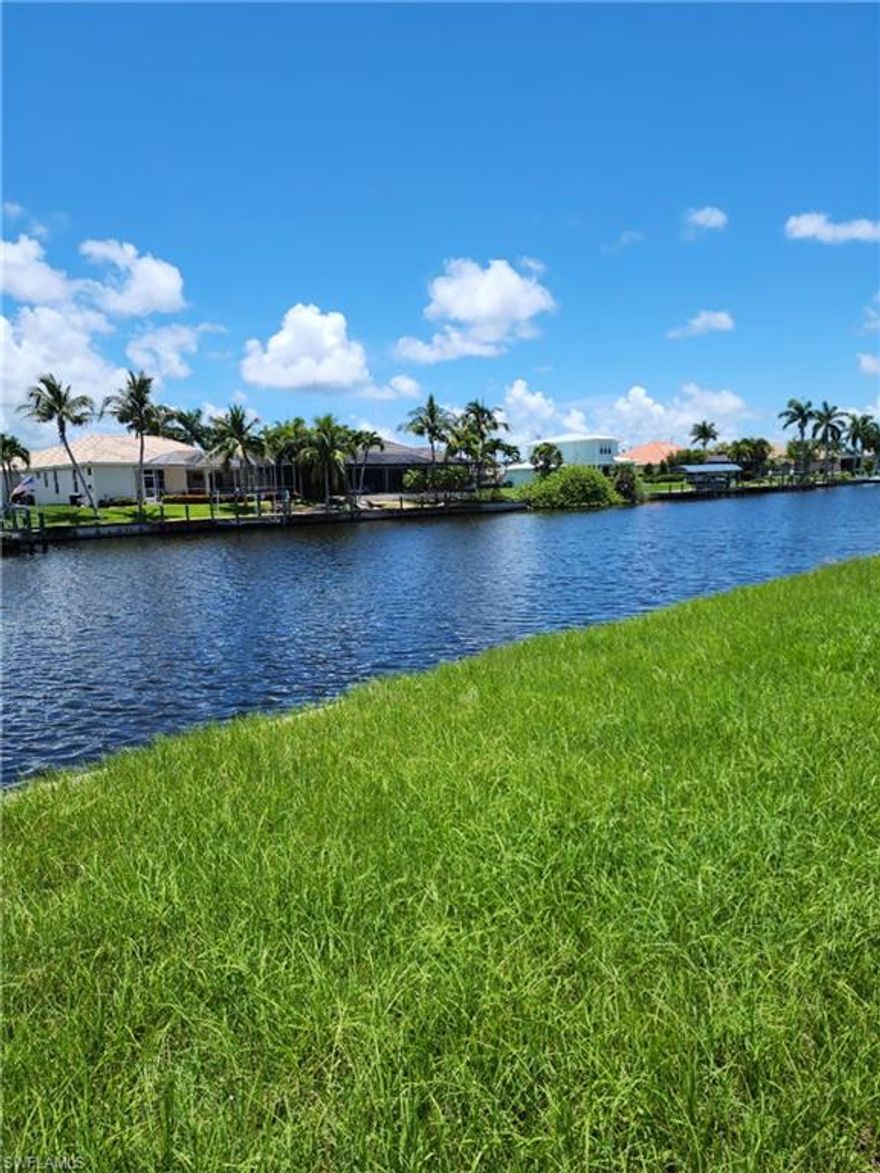 This is it, 2712 SW 37th Terrace, the perfect lot to build your new SW Cape Coral dream home.  You will enjoy the amazing SOUTHERN EXPOSURE views across a 175 foot SALT WATER GULF ACCESS canal. While enjoying beautiful sunsets from your pool lanai you will notice the peace and tranquility of living on a cul de sac road.  This BOATER'S PARADISE has quick access to the River with only 1 of Cape Coral's tallest bridges. While making your way to the River you will have access to 3 of Cape Harbors beautiful Waterfront Restaurants and Marina Village with 6 waterfront restaurants.  Along with your beautiful sunset views, there is a New 12 foot Honc SEAWALL.  This lot fits most Cape Coral Builders Plans, because it it's a double lot. Don't miss this rare opportunity with ALL ASSESSMENTS PAID,  for City Water and  City Sewer. Close to TOP RATED SCHOOLS, shopping, churches and medical. This is one of the last perfect lots left in the Cape.