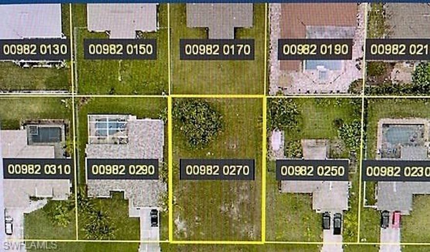 LOCATION, LOCATION, LOCATION! ASSESSMENTS ARE PAID!This lot is located in a neighborhood of well kept homes and is perfect to buy for an investment or build your new home on and enjoy the Florida lifestyle. Also, the lot is centrally located in Cape Coral. Are you looking to be close to restaurants, shopping and within a short drive to Ft Myers Beach? Look no further than this great lot that is ready for you to build your dream home on.