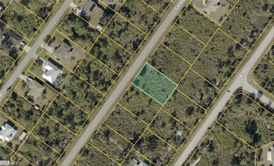Perfect lot for that future Florida dream home! Enjoy convenient access to I-75, shopping, dining, schools, and the beautiful Gulf Coast beaches. Whether you’re investing or building, this lot provides an excellent opportunity in one of North Port’s most desirable areas. Don’t miss your chance to secure a prime piece of Southwest Florida!