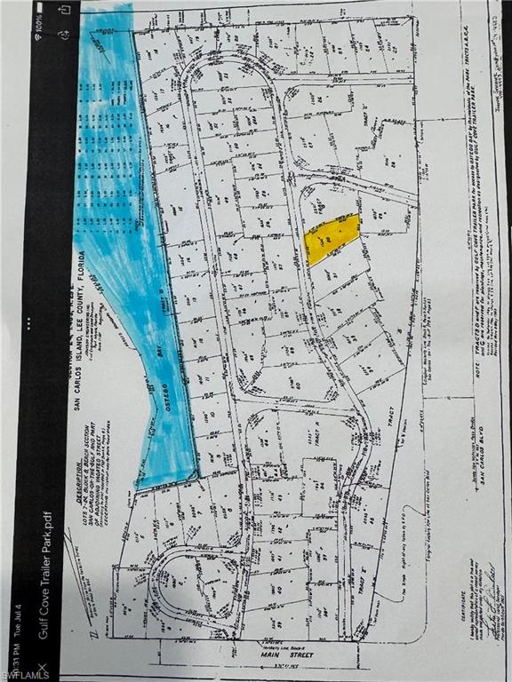 GULF COVE TRAILER PARK CO-OP - Land