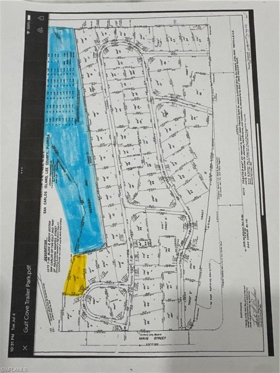 GULF COVE TRAILER PARK CO-OP - Land