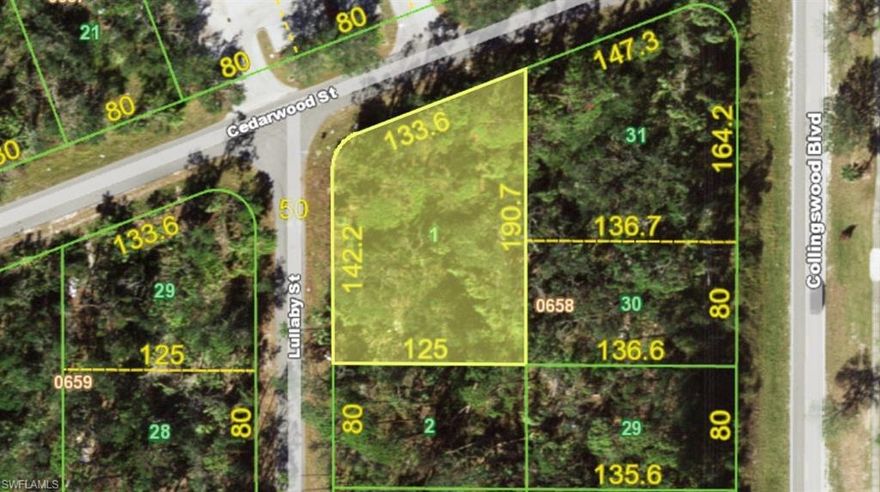 Located at 1376 Lullaby Street, this .48 acre parcel is zoned OMI, offering flexibility for office, medical, or institutional development. Located in an X flood zone, offering added peace of mind and favorable insurance considerations. The site provides strong positioning for professional services with convenient access to surrounding neighborhoods and main corridors. A solid opportunity for users or investors seeking appropriately zoned land in a growing area with limited OMI inventory.