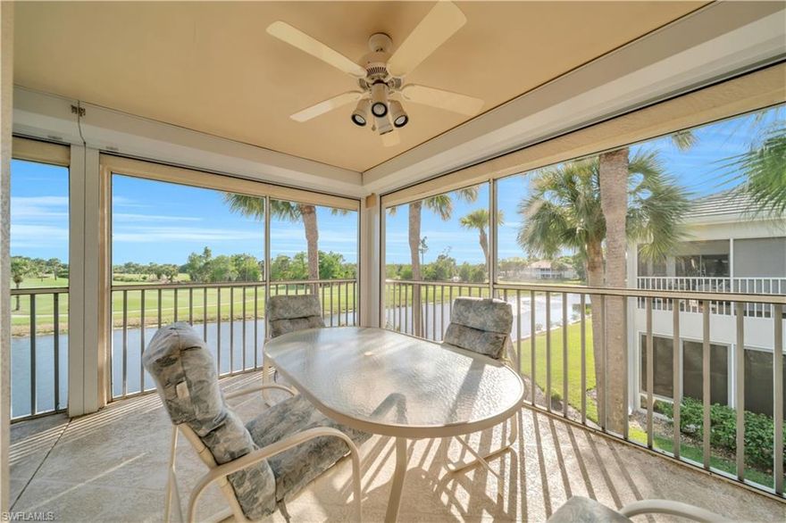 EXPERIENCE TRUE GOLF LIVING in this beautifully maintained 2-bedroom, 2-bath condo in THE VINES, a premier GOLF EQUITY community directly attached to the prestigious ESTERO GOLF & COUNTRY CLUB.
This bright, open-concept home offers approximately 1,800 square feet of comfortable living space with serene waterfront views overlooking the lake and canal. Inside, you’ll love the spacious living and dining areas with tile and carpet flooring, a well-equipped kitchen with ample cabinetry, and generous bedrooms featuring walk-in closets. Central air conditioning and heating keep the home comfortable year-round, while under-building closed parking and extra storage add everyday convenience.
Step out to your private screened lanai and enjoy peaceful water views perfect for morning coffee or evening relaxation. The low-rise building and low-maintenance lifestyle make this an ideal choice for snowbirds, retirees, or anyone seeking a worry-free Florida retreat.
Just steps away are world-class amenities: an 18-hole GOLF COURSE, tennis and pickleball courts, community pool, fitness center, clubhouse dining, library, and social events—all in a beautifully landscaped, gated setting.
Located in the heart of Estero, you’re minutes from Gulf Coast beaches, Coconut Point and Miromar Outlets shopping, top restaurants, and easy I-75 access.
Whether you’re looking for a primary residence, seasonal escape, or smart investment in Southwest Florida, this condo in THE VINES delivers the relaxed, resort lifestyle you’ve earned.
