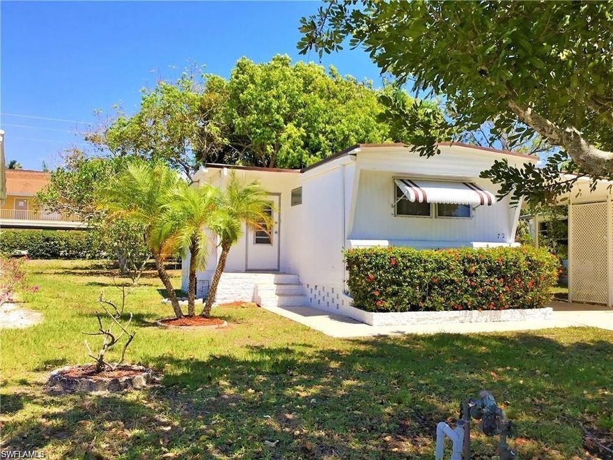 This is a beautiful home in a great location! This 2 bedroom 1 1/2 bathroom mobile home is nestled on a really nice and quiet lot in Riviera Colony. The neighborhood is very nicely maintain, the residents have made this a active community for a low cost. Riviera Colony is ideally located only 6 miles from the beach, 5th avenue, shopping and dinning. Fee's are only $250 quarterly.