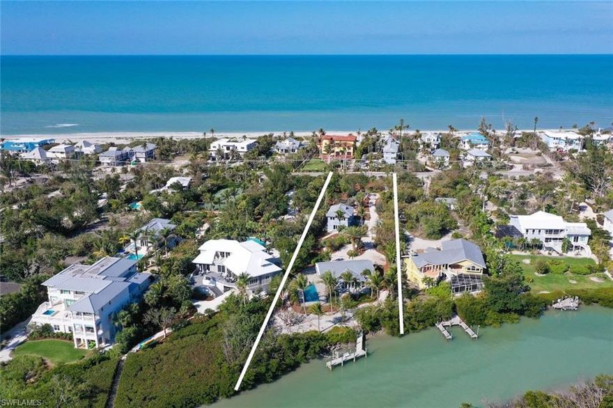 Discover the ultimate Artist retreat with this exceptional 1.4-acre bay front estate parcel on Captiva’s coveted Roosevelt Channel. Nestled among lush, mature vegetation, this property offers breathtaking waterfront views, abundant wildlife, and a private dock with direct access to the Intracoastal Waterway and Gulf of Mexico. Your Picturesque estate also offers a deeded beach access through a scenic walkway to the Gulf of Mexico across Captiva Drive.

 Main Residence:    •   Fully remodeled 3-bedroom, 3-bath home    •   Impact glass windows & metal roof for modern safety & efficiency    •   Private pool & spa for island-style relaxation    •   Charming coastal-inspired interiors with elegant finishes Art Studio & Guest Retreat:    •   Distinctive architectural design    •   Second-level space with potential for future expansion    •   A tranquil creative space or additional guest quarters Surrounded by nature, this estate offers a serene sanctuary where you can experience manatees, dolphins, and incredible birdlife right in your backyard. A rare opportunity to embrace the Captiva Island lifestyle with privacy, charm, and endless waterfront adventures. Ground level home that did not flood in any of the recent storms........Schedule your private showing today!