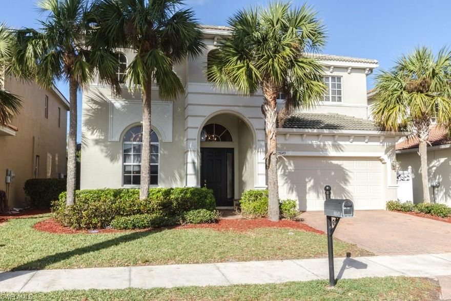 OPPORTUNITY KNOCKS WITH THIS LARGE 4 BED/4 BATH HOME IN OLYMPIA POINTE WITH ALMOST 3,000 SQ FEET OF LIVING SPACE! Gated community with close proximity to Fort Myers and the interstate. Pool/Spa and lots of entertaining space make this a wonderful catch of a home. You will not be disappointed with this purchase. Low hoa fees make living here easy. Volume ceilings will "WOW" you the minute you walk in. Upon entering the Gourmet Kitchen with wood cabinets, stainless steel appliances and granite counters you will be excited to cook all the time. This home offers 3 dining areas including breakfast bar and two living room areas which allow tons of space for entertaining. Olympia point is a gated community with a resort style pool, clubhouse, billiards and exercise room. The back gate brings you to the Buckingham Community park and dog park. Fine Dining, Downtown Fort Myers, Airports, Shopping, Schools and Beaches  are all nearby. Hurry, this one will not last!