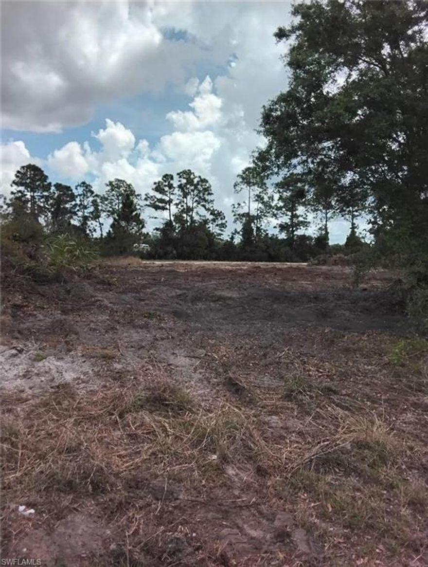 Very Nice quarter acre Canal front lot located in a very quiet area of Lehigh Acres. Close to all local shopping and dining and easy access to Fort Myers/ I-75. Build your Dream Home or purchase as an investment Property.