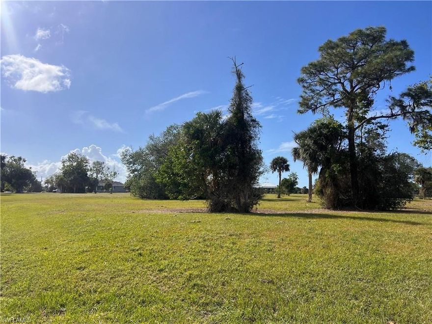 Bring your builder and start designing your dream home in the desirable and rapidly growing community of Burnt Store Lakes. This cleared homesite is surrounded by newer custom homes, natural preserves, and beautiful waterfront surroundings, offering the perfect blend of privacy and Florida lifestyle. The lot measures approximately 83' x 120' x 78' x 120'—just under a quarter acre—and features desirable SOUTHERN rear exposure, perfect for maximizing sunlight for your future pool and outdoor living space. The property is mostly cleared with a few shade trees remaining, and a large greenbelt along the rear and east side provides additional privacy and space between neighbors. Looking for even more room? The adjacent lot at 16818 Acapulco Rd is also available (MLS A4594980). Combine both parcels to create the ideal setting for a larger estate-style home, 3+ car garage, pool, and expansive outdoor living area. Ask the listing agent about builder options and how you can customize this homesite to bring your vision to life. Burnt Store Lakes is an upscale lakefront community located along the southern shores of Charlotte Harbor, offering residents a peaceful setting surrounded by nature. Community features include 11 scenic lakes, a resident park with picnic pavilion just down the street, a canoe and kayak launch to Charlotte Harbor, and miles of picturesque walking, biking, and golf cart-friendly paths. The neighborhood also offers sidewalks, streetlights, public water and sewer, and attractive deed restrictions that help maintain the community’s charm. Just next door, enjoy the amenities of Safe Harbor Burnt Store Marina with its world-class marina, executive golf course, waterfront dining, and boating access to Charlotte Harbor and the Gulf. Downtown Punta Gorda is only a short drive away, where you’ll find waterfront parks, farmers markets, restaurants, shops, walking paths, and public boat launches. With only one HOA fee of $494 per year, this is a fantastic opportunity to secure land in one of Southwest Florida’s most desirable waterfront communities. Don’t miss your chance to build the home and lifestyle you’ve been dreaming of in paradise.