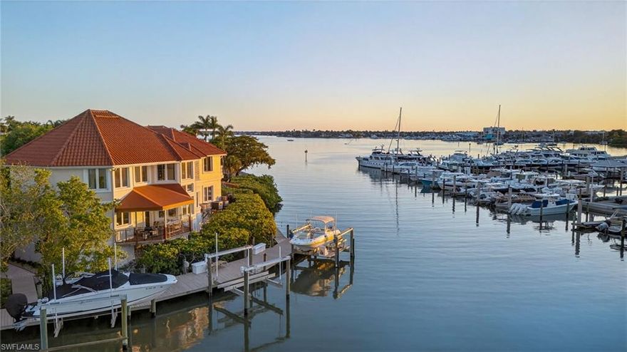 Welcome to the heart of Naples! Where location truly defines the lifestyle. Just minutes from downtown’s renowned dining, shopping, beaches, and entertainment, and a short drive to Naples Airport, this property offers effortless access whether you're heading out for a meal on Fifth Avenue or catching a quick flight.

Tucked just behind Naples Bay Sailing & Yacht Club, this property is a boater’s dream with your own private dock and existing boat lift already in place ready for immediate enjoyment. Spend your days cruising Naples Bay and your evenings unwinding on the back porch, watching the sky light up with breathtaking Southwest Florida sunsets over the water.