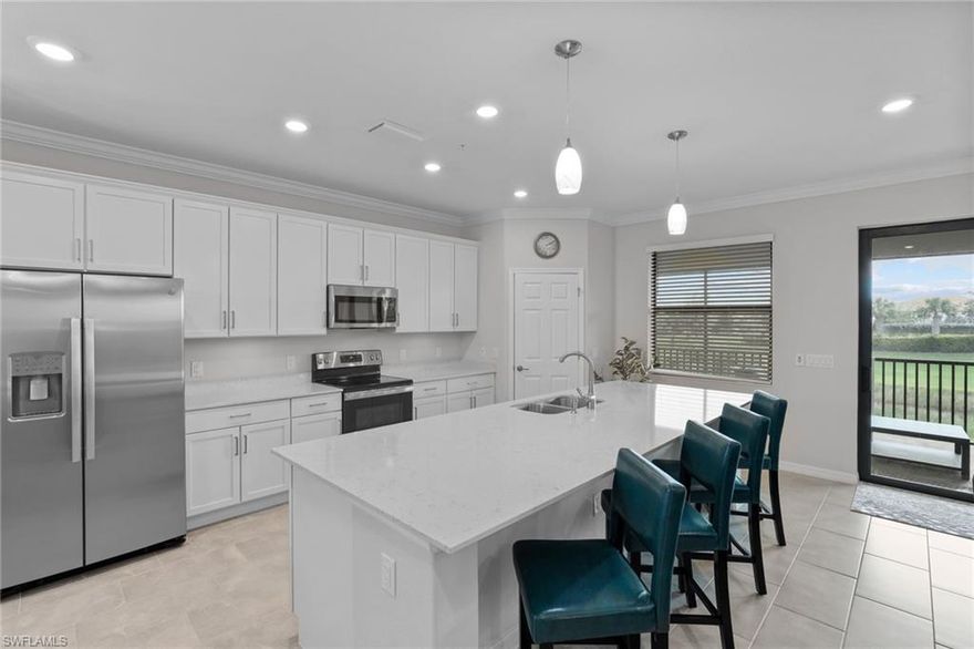 C7655  Welcome to this pristine un-lived in 3 Bedroom 2 Bathroom Coach Home offering a 2 Car Garage in the amenity rich community of LaMorada. This stunning home offers an open floor plan while providing a split bedroom lay out perfect for visiting guests or children. This property has everything new from top to bottom, perfect for someone ready to come and make it their own. LaMorada offers some of the best value of amenities and security with minimal dues. Clubhouse, fitness, theatre room, card room, massage, food and beverage services, lifestyle coordinator, a culinary arts studio offering wine tasting and cooking demonstrations, and much more. This property is a must see!