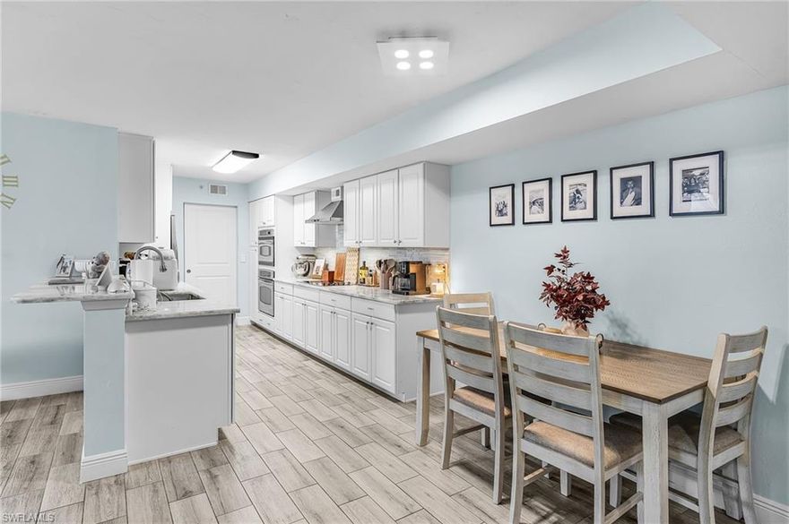 Welcome to this beautifully updated 3-bedroom, 2-bath first-floor condo in the highly desirable Musa at Daniels community, where comfort, style, and the Southwest Florida lifestyle come together effortlessly. This move-in ready unit has been extensively renovated throughout, featuring an updated kitchen, remodeled bathrooms, and modern finishes that create a fresh, inviting space you will love coming home to. The kitchen is both stylish and functional with granite countertops, contemporary cabinetry, and a full suite of stainless steel appliances including a rare double wall oven, perfect for hosting family and friends. Both bathrooms have been tastefully updated, and every detail in the home reflects pride of ownership and thoughtful design. Enjoy easy living with a bright, open layout and the convenience of first-floor access. Recent community upgrades include brand-new tile roofs installed in 2022, along with continued enhancements by the HOA including a new gated entry and newly resurfaced parking areas coming later this year. Life at Musa at Daniels feels like a year-round vacation, with amenities that include tennis and pickleball courts, basketball courts, a clubhouse, state-of-the-art fitness center, library, playground, scenic walking and biking paths, and multiple heated saltwater pools with a relaxing spa. The location truly sets this property apart. Just minutes from I-75 and US-41, you are perfectly positioned to enjoy everything Southwest Florida has to offer. Spend your weekends boating through scenic waterways, fishing in world-class waters, or relaxing on some of the Gulf Coast’s most beautiful beaches. Enjoy waterfront dining, vibrant shopping and entertainment, and catch spring training games nearby with both the Boston Red Sox and Minnesota Twins just minutes away. Whether you are searching for a full-time residence, a seasonal escape, or the perfect snowbird retreat, this condo offers more than just a home. It offers a lifestyle filled with sunshine, outdoor adventure, and the laid-back coastal living that makes Southwest Florida so special.