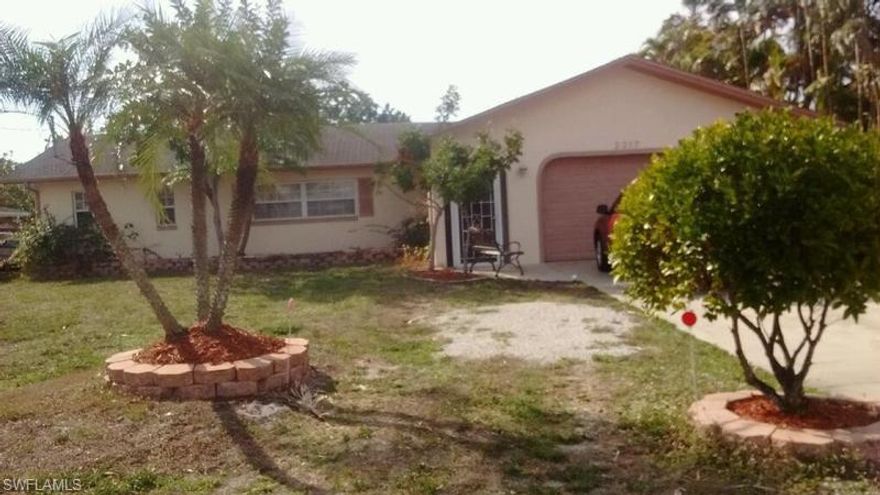 Pool home in Golden Gate City! 4 bedrooms, 2 baths.  Located close to shopping, restaurants, schools and an easy commute thru out the area! IMPORTANT: inspections not available - sold as-is. No for sale sign.