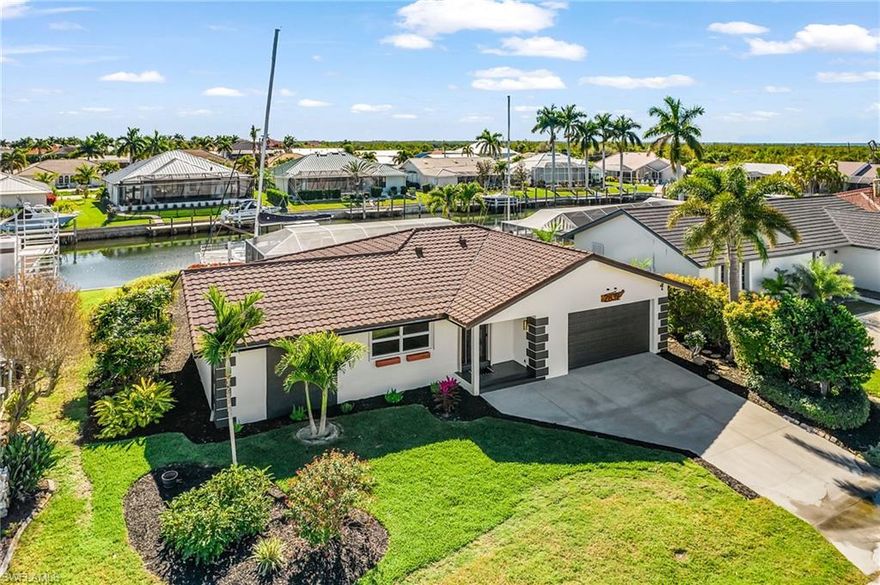 Located in the highly desirable Punta Gorda Isles, this newly updated waterfront residence offers the perfect blend of modern interior upgrades and exceptional boating amenities. The home features a private pool and 85 feet of waterfront frontage along a wide, deep-water canal with fully equipped dockage, including water and electrical hookups, providing easy and quick access to open water. Enjoy southern rear exposure, filling the home and outdoor spaces with natural light throughout the day. This property is ideal for boating enthusiasts and those seeking a move-in-ready waterfront lifestyle, just minutes from downtown Punta Gorda, Fishermen’s Village, dining, and shopping.