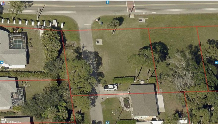 Exceptional Oversized Lot in the Heart of Bonita Springs – Build Your Vision
Welcome to 10010 West Terry Street, a rare opportunity to own 0.36 acres of cleared, build-ready land in one of the most desirable and rapidly growing areas of Bonita Springs. Perfectly positioned on a spacious and attractive street, this property offers the ideal canvas to create your dream home, a high-performing rental, or a lucrative spec build.
Just a short stroll from the charming and revitalized historic district, you’ll enjoy immediate access to the character and convenience of downtown Bonita Springs, as well as proximity to U.S. Route 41. This vibrant and up-and-coming area is quickly becoming one of Southwest Florida’s most sought-after destinations.
Property highlights include:
• Expansive 0.36-acre cleared lot with some fill already in place
• City water and sewer connections available
• No HOA restrictions – ultimate flexibility for your vision
• Survey available
• Custom home plans designed specifically for this lot included
The location truly sets this property apart. Enjoy being within walking distance to the community center, local shops, dining, and the unique charm of downtown Bonita Springs. Plus, you’re just a short drive from the beautiful Gulf beaches, including Bonita Beach Park and Barefoot Beach.
Situated west of Interstate 75, this prime location provides easy access to everything Southwest Florida has to offer while maintaining a peaceful, residential feel.
Whether you’re looking to build a private home, develop a rental property, or invest in one of the region’s fastest-growing markets, this property offers unmatched potential, flexibility, and location.
A unique opportunity to secure a large homesite in the heart of it all, don’t miss your chance to bring your vision to life.