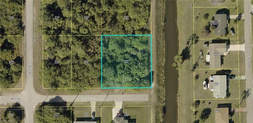 This dead-end lot sits on a canal and is .422 acres. The road is quiet and close to everything Lehigh Acres has to offer and also a quick trip to SR 82 which takes you to Fort Myers and Immokalee.