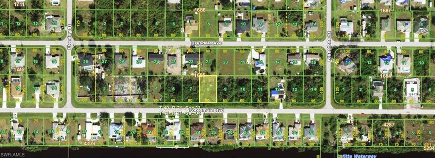 Very nice northern rear exposure lot in a fast developing area. An area of boating, fishing, nature. A great place to sit back and relax in beautiful South Gulf Cove.