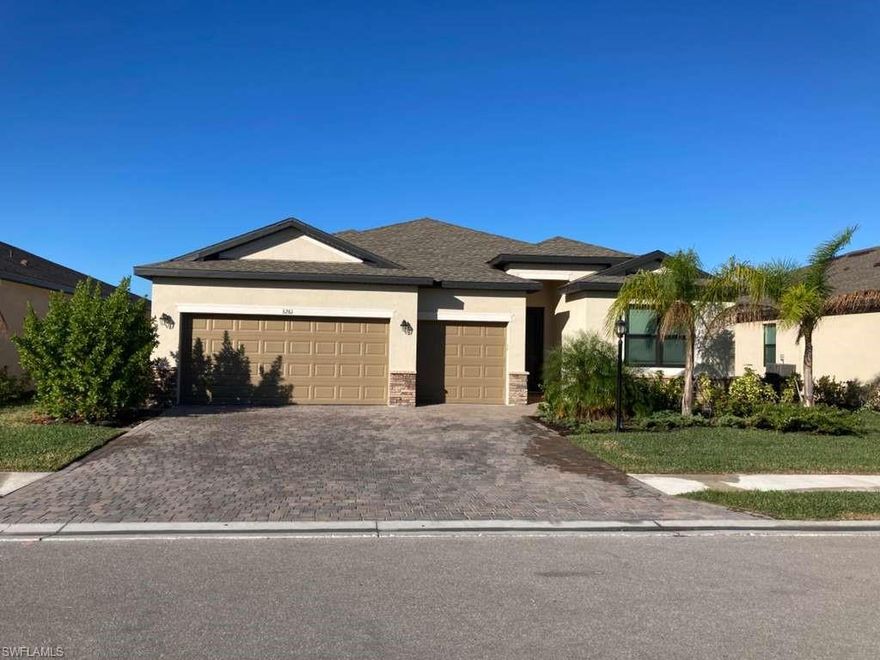 This  model house by Lennar  is a beautifully designed single-family home located in the highly sought-after, gated Portico community in Fort Myers. This spacious residence offers four bedrooms, three bathrooms, and a three-car garage, making it ideal for both comfortable family living and entertaining. The home features an open-concept floor plan with a bright, airy great room that flows seamlessly into a contemporary kitchen equipped with stainless steel appliances, granite countertops, a large center island, and modern cabinetry. The owner’s suite serves as a private retreat with dual walk-in closets and an elegant ensuite bathroom. Large sliding doors lead to the covered lanai, creating a perfect indoor–outdoor living experience.

Living in Portico brings access to a wide array of resort-style amenities. Residents enjoy a sparkling community pool, a well-equipped fitness center, tennis and pickleball courts, basketball courts, a clubhouse, and scenic walking paths throughout the neighborhood. The community is gated, offering added privacy and security, while maintaining a welcoming and vibrant atmosphere surrounded by lakes and lush landscaping.

The location of this home offers excellent convenience and accessibility. Southwest Florida International Airport (RSW) is approximately 25 to 30 minutes away, providing easy travel for both business and leisure. Punta Gorda Airport (PGD) is also within reach at roughly 40 to 45 minutes. For beach lovers, the home is well situated, with Fort Myers Beach reachable in about 40 to 45 minutes, while Sanibel Island and Bunche Beach are typically an additional 5 to 10 minutes beyond. This ideal position allows residents to enjoy Florida’s famous Gulf Coast beaches without sacrificing the tranquility of an east Fort Myers neighborhood