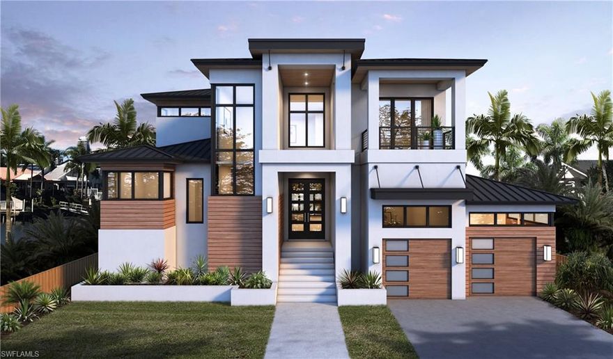 Positioned on one of Naples’ most sought-after waterfront streets, 469 Trade Winds Ave delivers a rare head start for your custom build. The prior home has been professionally demolished, the seawall replaced, and fully engineered, permit-ready plans are included for a coastal modern 4,088 A/C sq ft (6,240 total) residence featuring 4 bedrooms, 4 baths, a 3-car garage, and an elevated resort-style pool overlooking the canal. The living level and pool area are thoughtfully elevated above the required flood plain—offering the best of both worlds by maximizing views and flood safety while maintaining accessibility, minimizing stairs, and allowing you to enjoy your pool and outdoor living directly off the main living level.

Skip years of design and approvals—builder proposals are available, and reduced impact fees may apply due to the former structure. Enjoy quick Gulf access and a walkable coastal lifestyle near Vanderbilt Beach, The Ritz-Carlton, The Ritz-Carlton Residences, and Mercato’s premier dining and shopping. With significant time and cost efficiencies already in place—and continued neighborhood momentum, including the upcoming Paraiso Beach Club—this opportunity blends convenience, upside, and an A-plus location in the Vanderbilt Beach/Conners waterfront community.

Whether you’re an investor seeking a streamlined build or a future homeowner ready to create a custom retreat, this property delivers a rare blend of time savings, cost efficiency, and long-term upside—all in one of Naples’ most coveted waterfront neighborhoods. Contact today for more information including Architectural & Engineered Plans, Elevation Certificate, Property Survey, and more!