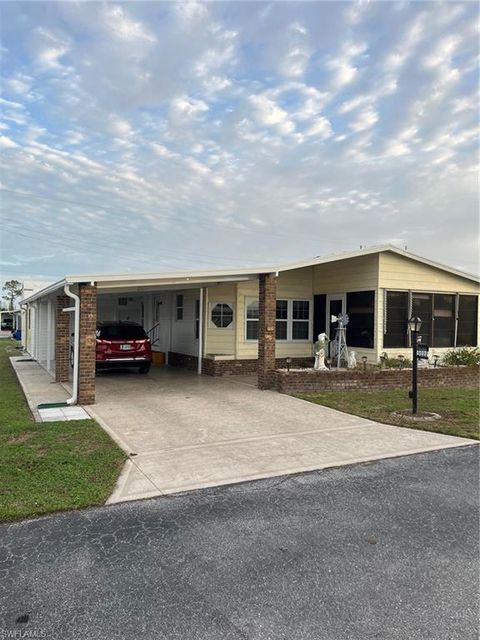 A home in NORTH FORT MYERS