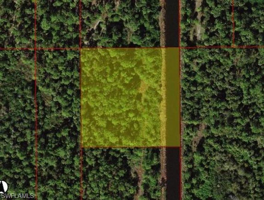 Private estate property, 2.5 acres on a wide pristine canal. 100% uplands! See the ERP letter in supplements.  One of only a few this perfect  This lot was subdivided from a 5-acre parcel and there is an option to purchase the adjoining lot if so desired.  Build your own private estate.  Lot is on  14th Ave NE off of 8th Ave which has a new bridge cut through for easy access to south Naples. Close to new Publics Supermarket and convenient to restaurants yet with all the privacy of Golden Gate Estates. No HOA. or fees of anykind.