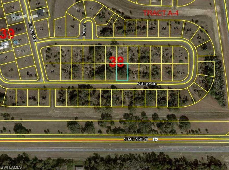 Great home-site in the Glades County area of Port LaBelle!  Near the Port LaBelle Marina, and in the desirable Glades County school district!  This is an excellent location for your new dream home, or a great spot for a spec home, and the adjacent lot is also available!