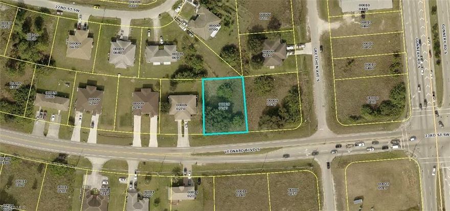 Over sized quarter acre lot.