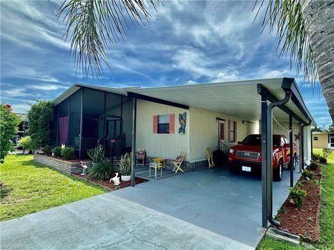 A home in NORTH FORT MYERS