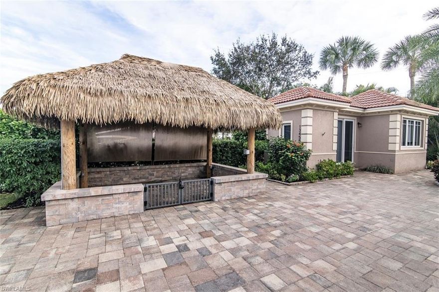 Original Model Lot Synthetic Tiki just built in 2022. The Casita with 295 sw. feet, galley Kitchen, full size dryer/washer/and expansive living area is ready to make your entertaining dreams come true. This well-designed lot even offers a separate private outdoor living section behind the casita.