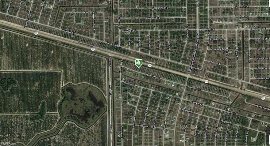 commercial vacant lot on SR 82 Lehigh, major road, many exposures, build your business here, adjacent lot is available, agent has 100+ other commercial lots mostly around SR 82 area for a package deal, adjacent 2 lots are for sale too and a must purchase
