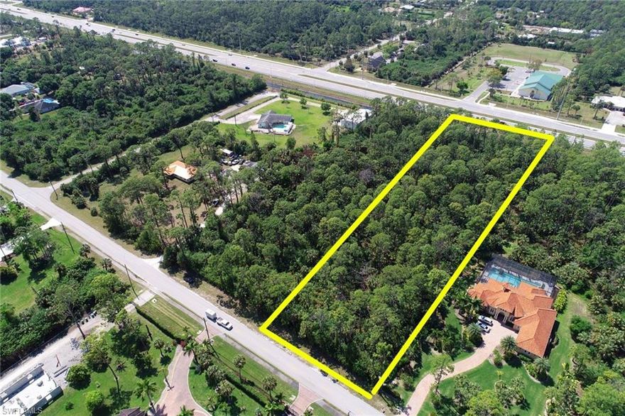 Location, location!  Vacant Land on desirable Weber Woods surrounded by gorgeous large Estate Homes.  Enjoy both worlds…the quiet country lifestyle but be just minutes from the splendor and beautiful beaches of Naples, I75, Shopping, Restaurants, Churches, Medical Facilities and Schools. Build the home of your dreams on this 100% upland 2.50-acre lot with plenty of room for a guest house, workshop and a stable.  Don’t delay come check out this lot today!