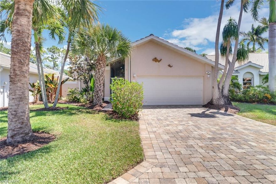 Best Value in all of Naples.  This home lives much larger than it is, having two additional bonus rooms that can be used as dens plus the 3 bedrooms.  Located less than 5 miles to the beach and downtown Fifth Avenue this location is unbeatable for the price.  With an open concept floor plan, the home has new floors, remodeled bathrooms and everything else has been meticulously taken care of.  Don't miss this value in the gated community of Moon Lake with some of the lowest HOA fees in Naples.