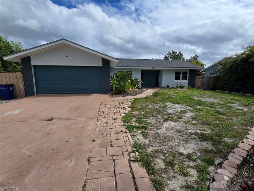 This home is in a very nice neighborhood within walking distance to library, gas station, shopping, Lee County Park with a pool.  Home has a new roof installed in January 2026.  It is under remodeling the interior with rough plumbing and electric installed by licensed contractors. It is simply waiting for completion.