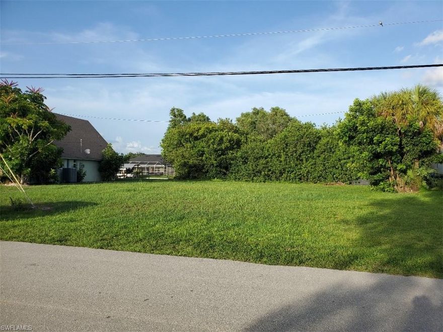 On the largest local network of fresh water canals this waterfront property on Adam canal has an eastern exposure with access to multiple lakes.  Directly off of lake  Saratoga, with access to Shamrock, Kennedy, Killarney Lake  and more!  Build your fresh new home on this fresh water property and float, row or motor your way home in sunny Southwest Florida!