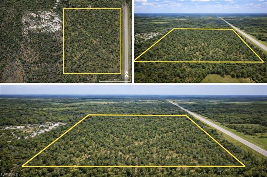 Discover a rare opportunity to own a fully fenced 40-acre parcel just minutes from SR-31 in Punta Gorda. The land is predominantly covered with saw palmetto, providing potential income opportunities through annual berry harvesting, as noted by the owner. Ideal for agricultural use, recreation, or long-term investment, this property offers a versatile canvas in a growing area of Southwest Florida.