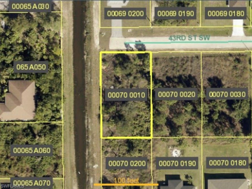 LOCATION, LOCATION, LOCATION!!! Don’t miss this prime opportunity to build your Dream Home! This spacious vacant lot in Southwest Florida offers an unbeatable location just blocks away from Highway 82, with ANOTHER LOT directly behind also available for purchase - Perfect for a larger property or the chance to expand your project and/or investment potential!! Located on a dead-end in a growing area, close to schools, shopping, and easy access to main roads. Act quickly and secure this versatile property with the option to expand before it’s too late!!!