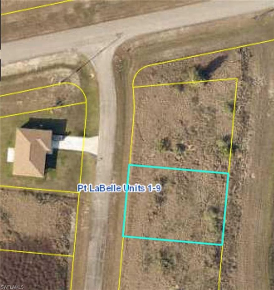 Great buildable lot located in the rapidly growing subdivision of Port LaBelle, Unit 7.  This lot is HIGH & DRY, partially cleared and ready for your new home.  Greenbelt behind it for added privacy.  Lot next to it on corner (7003 Cape Ct) is also available.